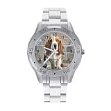 FekiLoot Watch for Men Big Face Stainless Steel Wrist Watch Personality