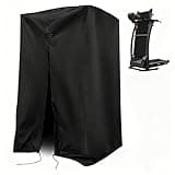 LRDCIMO Treadmill Cover for GYMAX Portable Treadmill 2022-pr, Running Machine Cover Waterproof Outdoor/Indoor, Heavy Duty Dustproof Running Machine Cover