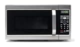 Compact 0.7 Cu. Ft. Microwave Oven With 700W Power, Auto Cook, Defrost, Easy Clean And Child Safety Lock