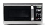 Compact 0.7 Cu. Ft. Microwave Oven With 700W Power, Auto Cook, Defrost, Easy Clean And Child Safety Lock