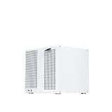 Compatible for 8 Bays NAS Chassis, 21.8L Volume with Full Height PCIe Slot, Fits ATX Power & MATX Motherboard(Sagittarius White)