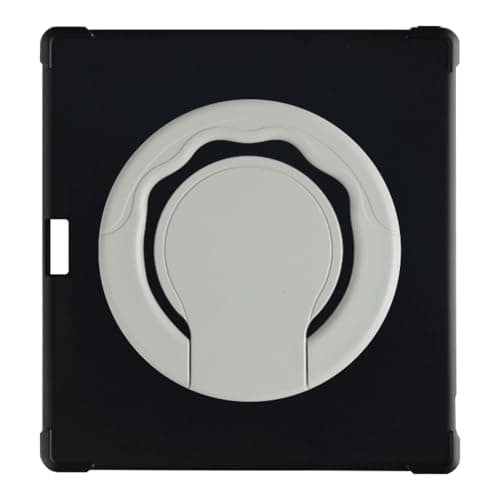 Shantime Tablet Case and Stand Holder Compatible with Bigme B751 7.0 2023 Case, Shockproof Cover and 360 Rotating Ring Handle Grip Bracket(Black)