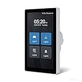 LANBON L10 Large LCD Smart Light Switch, Custom Display & Icons, 6-in-1 1/2/3/4 Gang & Curtain, 2.4GHz WiFi, Compatible with Alexa & Google Home, Motion Wake Screen, No Dimmer, Neutral Wire Required