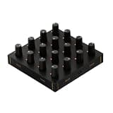 Intech Studio Grid PO16 Modular MIDI Controller – 16 Knobs with RGB LED, USB-C Programmable Macro Pad for Music Production, Streaming, Photo & Video Editing – Magnetic Design for Mac, PC & Linux