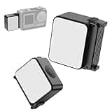ULANZI LM18 Vlogging Light Mini LED Action Camera Video Light Magnetic Photography Fill Lighting for DJI Osmo Nano Action 3/4 Camera Cage Accessories, Xtra, Ulanzi PK-06 Pocket 3/4 Expansion Adapter