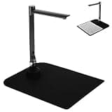 Portable Document Scanner with Image Editing, 90° Foldable Design, Automatic Correction, Quick Filing After 1 Second Scanning for Documents and Images
