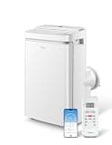 Midea 13,000 BTU ASHRAE (10,000 BTU SACC) Dual Hose Portable Air Conditioner with Inverter, Remote Control, Cools up to 450 Sq Ft, Smart Wi-Fi Connects to Alexa/Google Assistant, Window Kit Included