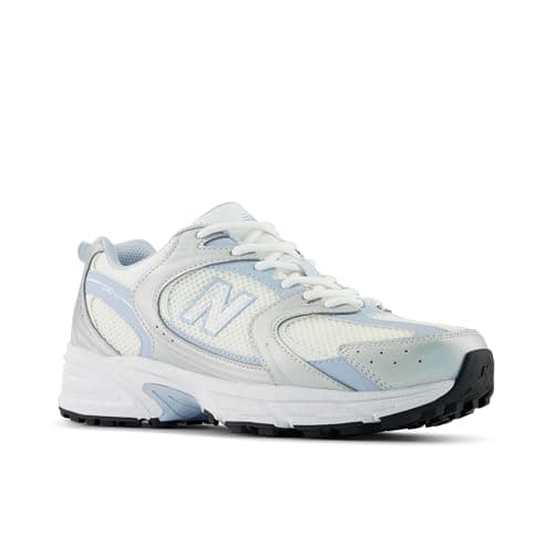 New Balance Women's 530 Golf SL, White/Sky Blue, 7.5 Medium