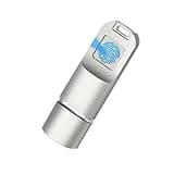Secure USB C Drive with Fingerprint 16GB-256GB High-Speed Portable Memory Stick Fingerprint USB