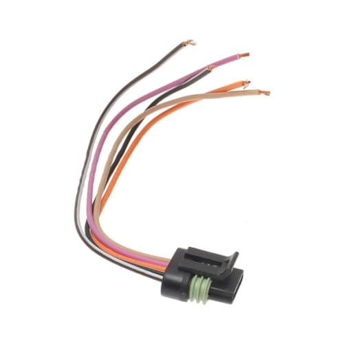 KarParts360 For Chevy Beretta 1996 Electrical Connector | Plastic | Metal Contact Terminal | Blade Terminal | Push On Attachment Method | 1 Male Connector