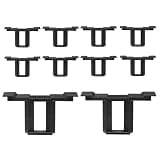 Solar Panels Drain Clips | Edge Installation Gutter - Solar Panel Drainage Clamp | for Outdoor Maintenance Upgrade Roof Photovoltaic Dirt Accumulation Rust Prevention