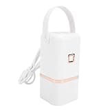 Generic Portable Miniature Clothes Dryer Foldable Efficient Laundry Dryer for Travel and Home White Plastic 16cm Height