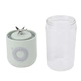 Aramox Electric USB Juicer Blender 1300mAh 500ml Portable Mini Rechargeable Juicer Cup 6 Leaf Blades Stainless Steel with USB Charging Port for Fruit Juice and Milkshake