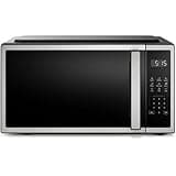 Countertop Microwave Oven 0.7 Cu. Ft., 700W, 3 Presets, & 10 Power Levels – Stainless Steel - The Built-in Child Safety Lock On The Handle Ensures The Door Doesn’t Open Accidentally