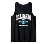 Athletic Dell Rapids South Dakota SD Throwback Souvenir Tank Top