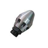 Half Inch Female Thread Sewer Jetter Nozzle Rotating Ceramic Core 150 Bar High Pressure 70 Liter Per Minute Pipeline Dredging(1.5kg 8 Holes)