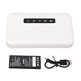 Aumotop 4G LTE Mobile WiFi Hotspot with SIM Card Slot RJ45 WAN LAN 300Mbps Support 8 Users Modem for Travel Indoor Outdoor