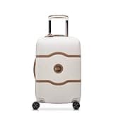 DELSEY PARIS Chatelet Air 2.0 - Hardside Carry-On Luggage 19 Inch - 360° Spinner Wheels - TSA Lock - USB Port - Lightweight Polycarbonate Travel Suitcase, Angora