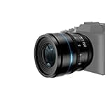 T1.2 S35 Cine Lens 16mm 24mm 35mm 55mm 75mm, Compatible for Sony/LUMIX/Fuji/Canon, FX3 ZV-E1 MFT GH5 Fuji X RF Cameras,for Photography(75mm,Black_L)