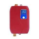 Portable Instant Electric Tankless Hot Water Heater Fast Heating Constant Temp Safe Overheat Protection For Shower Kitchen Bathroom Rv Apartment Sink Household Quick Hot Water Supply 110V