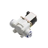 2PCS Normally Closed Inlet Valve 2/3 Quick Connect Dishwasher Dispenser Solenoid(2 point12V normally)