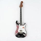 ZUWEI LEDUJT034 ST Electric Guitar,Vintage Relic Paisley Strat Style,Alder body,Stainless Steel Rounded Fret Edge, Bone Nut, C-shape Neck