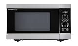 SHARP Countertop Microwave Oven with Removable 13.6" Carousel Turntable, 1100 Watt, 1.6 Cubic Feet, Stainless Steel
