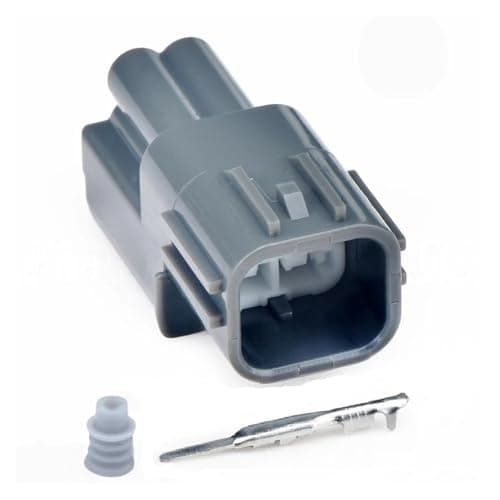 Automotive connector accessories 4 Pin Automotive O/y-gen transducer Wire harness Socket(Grey male Pins)