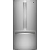 GE GWE19JYLFS 18.6 cu. ft. Counter Depth French Door Refrigerator in Fingerprint Resistant Stainless Steel