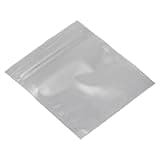 Aumotop 100Pcs Antistatic Resealable Storage Bag for Electronic Components, Zip Lock Pouch for Sensitive Items (8 * 9cm)