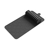 YunJove Knife Block, Knife Rack, Space- for Storing Knives in Kitchen Drawers, Black
