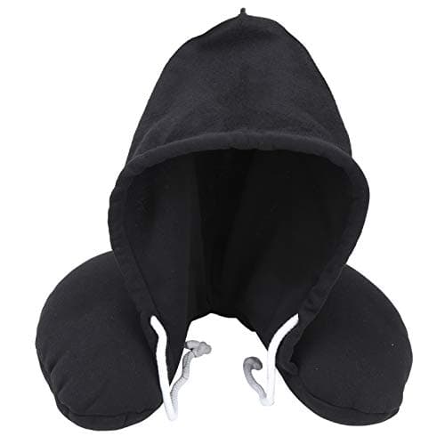 SparkFeng Travel Pillow Comfortable Memory Foam U Shaped Neck Pillow, Soft Cotton Cover with Breathable Knit Fabric, Head and Neck Support for Airplane Car or Office Use