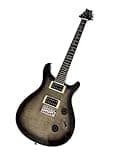 39 Inch Solid Body Electric Guitars for Beginners & Adults, Charcoal Flamed Burst Guitar with HH Pickups, Bird Inlays & Tremolo Bridge, Perfect for Rock & Practice