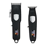 KNPSJJRHF Hair Clipper Charging Digital Display Electric Adult Mother and Child Machine