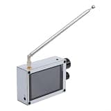 1.10D For DSP Receiver for HAM Operators, 50kHz to 2GHz Reception, Touchscreen UI, Built-in Speaker with Dual Sound Chambers, Antenna Compatible