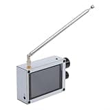 1.10D For DSP Receiver for HAM Operators, 50kHz to 2GHz Reception, Touchscreen UI, Built-in Speaker with Dual Sound Chambers, Antenna Compatible