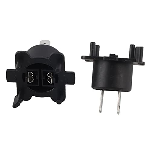 Tail Lamp Bulb Holder, Headlight Adapter H7 Sockets G14H51 for RX - 8 MX - 5 CX - 7, Nylon Plastic, Durable Pair - Heat Material, Easy Installation for LED Bulbs
