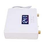 Headerbs Tankless Water Heater Electric Electric Hot Water Heater Tankless Under Sink Wall Mounted LCD Touch Screen for Kitchen (US Plug 110V 3000W)