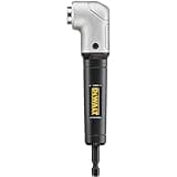 DEWALT Impact Ready 1.5 in Right Angle Drill Attachment, Magnetic Compact Ergonomic 90 Degree Drill Adapter (DWARA120)