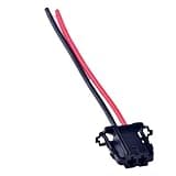 2 Pin Auto Connector Harness Plug For C4 A43001400 77366112(Black 15cm wires)