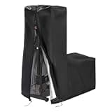Oxford Cloth Waterproof Dust Protective Cover Elliptical Exercise Machine for Dynamic Bike Gym Fitness Accessories(Black,210D 140x64x165cm)