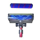 Compatible For Dyson, V7 V8 V10 V11 V15 Vacuum Cleaners Parts With Green Lights V Shape Bristle Soft Roller Brush Floor Head Kit
