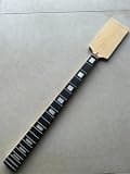 Bass Guitar Neck Paddle head 21 Fret 34inch maple Rosewood Fretboard Block inlay