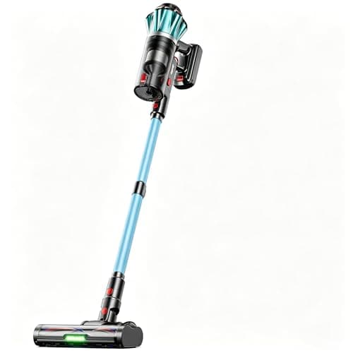 Migusky Cordless Vacuum Cleaner, 650W 55Kpa 70Mins Cordless Stick Vacuum with Hurricane Mode, 1.8L Cup, Anti-Tangle Vacuum Cordless, Self-Standing Vacuum Cleaners for Home Pet Hair Carpets
