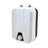 6L Electric Water Heater for Kitchen, Fast Heating Electric Hot Water Supply with Top Outlet, 110V US Standard for Home and Small Apartment Use