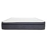 14" Full Size Hybrid Mattress – Multi Layer Foam, Pocket Coils, Bed in a Box, Plush Comfort, Edge Support