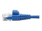Eaton Tripp Lite N261-S01-BL Cat6a 10Gbps Slim Snagless Ethernet Patch Cable RJ45 M/M 1 ft Blue 28AWG UTP for Switch Router Server Cloud Care Pre-Configured Bundle Eligible (10 Pack)