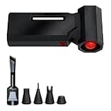Powerful 100000RPM Handheld Turbos Fan Featuring 5 Adjustable Turbos Mode And LED Light USB C Charging And Accessories