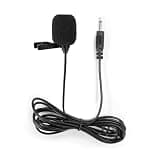 SHIDU Portable Lavalier Clip On Microphone 3.5mm Audio Compatible with All Voice Amplifiers