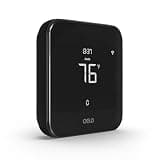 Cielo Smart Thermostat Eco (for Central HVAC) | Energy Star Certified | Supports Conventional Systems up to (2H/2C) & Heat Pumps (4H/2C) | Free C-Wire Adapter | NOT for Mini Split Systems | Black